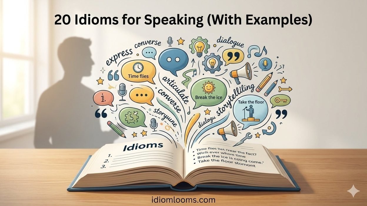 Idioms for Speaking