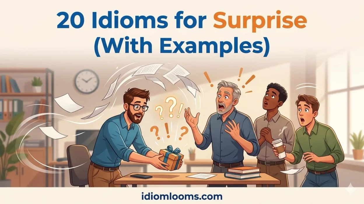 Idioms for Surprise