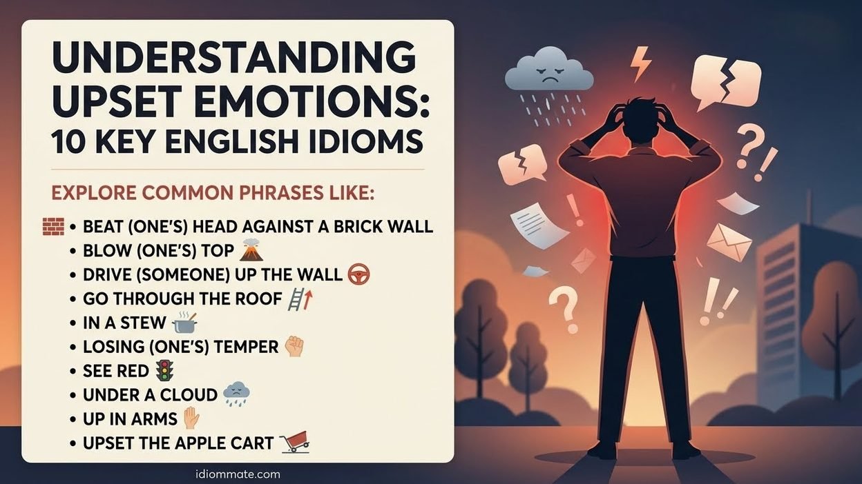 Idioms for Upset