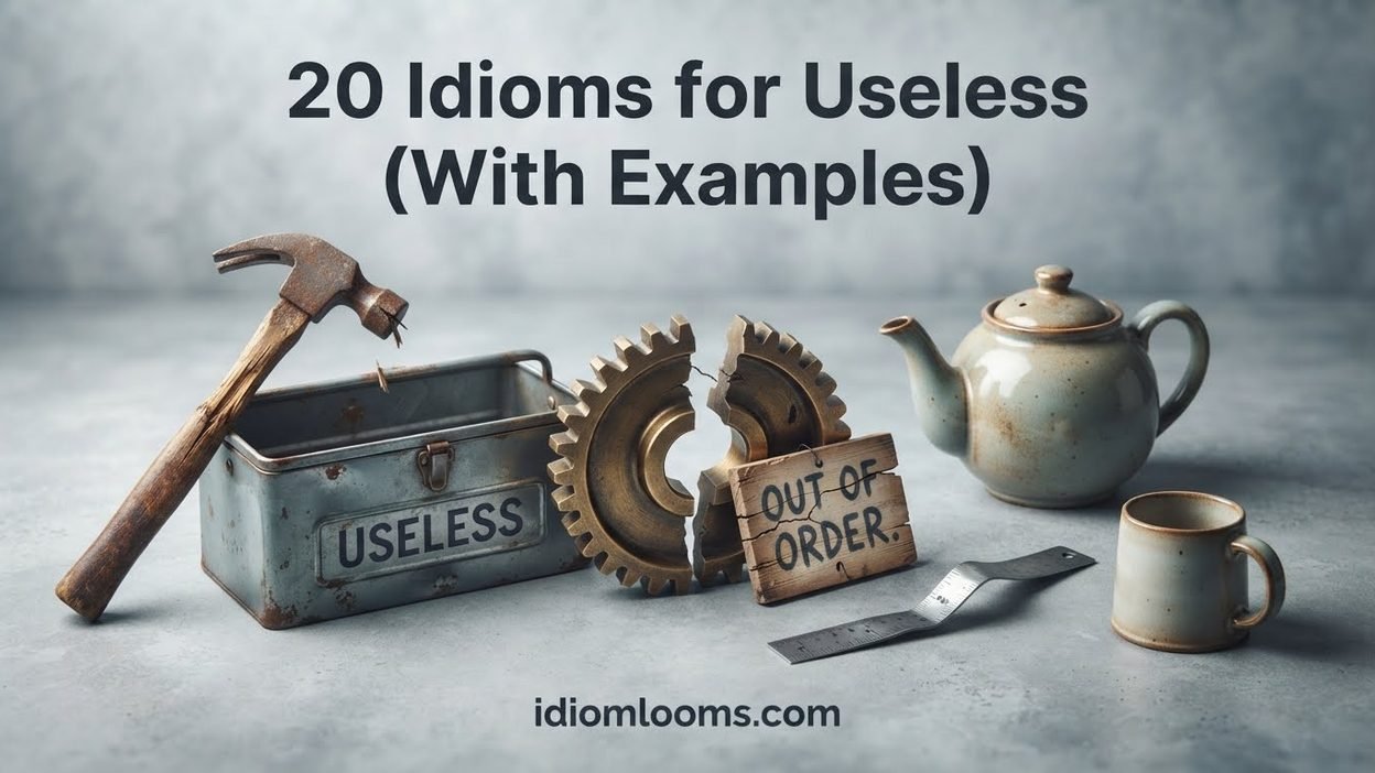 Idioms for Useless